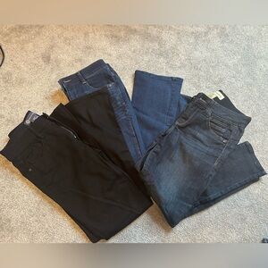 3 pairs of size 2 petite jeans